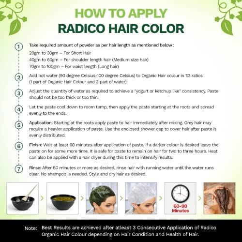 Burgundy – Organic Herbal Hair Color | Radico 100% Natural & Chemical-Free