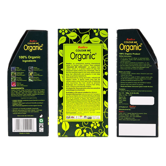 Light Ash Blonde – Organic Herbal Hair Color | Radico 100% Natural & Chemical-Free