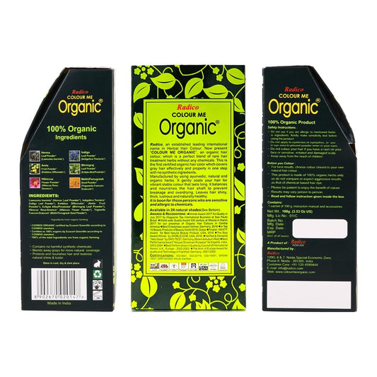 Ash Blonde – Organic Herbal Hair Color | Radico 100% Natural & Chemical-Free