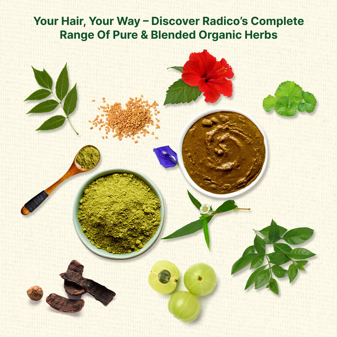 Radico Organic Henna Powder- 100g
