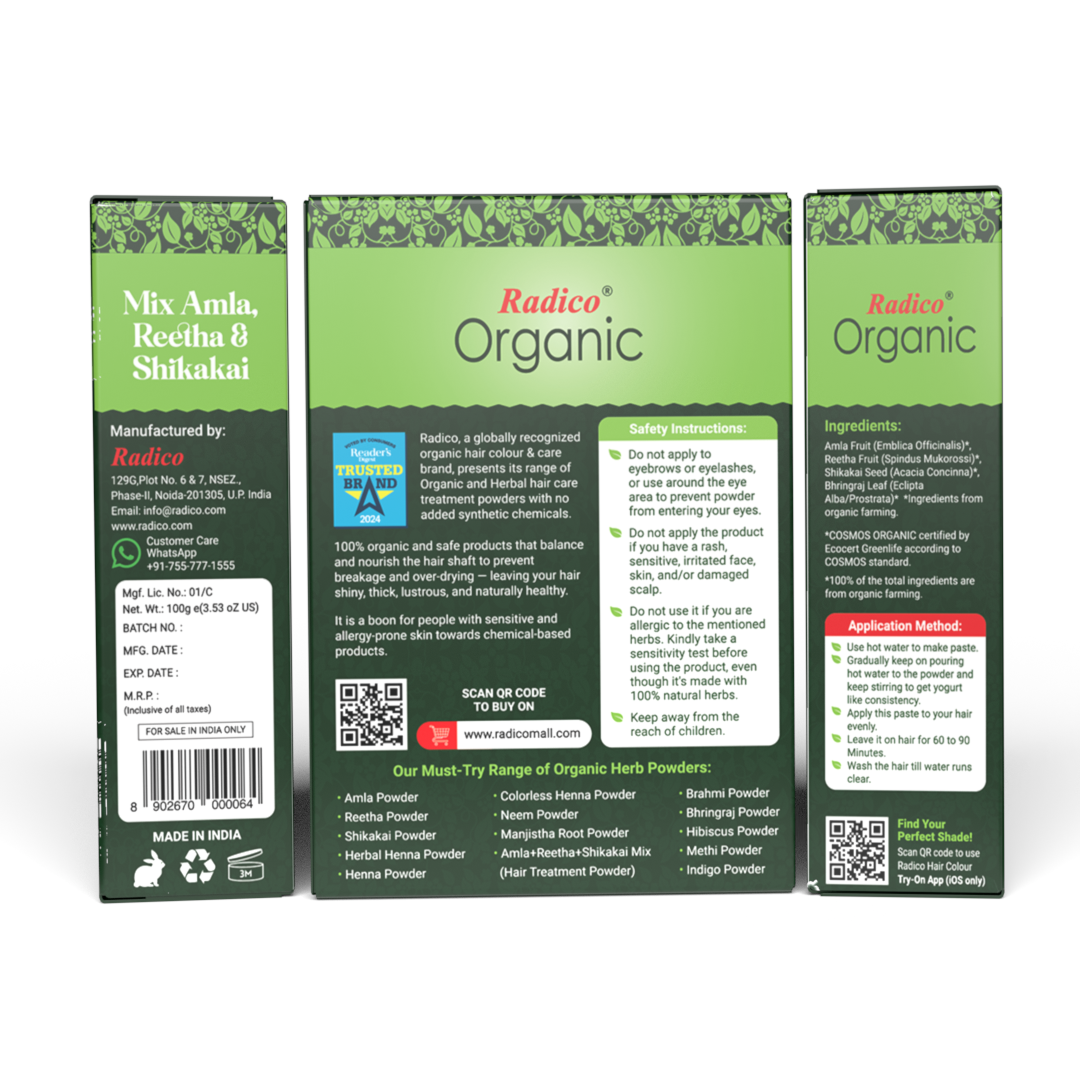 Radico Organic Henna Powder- 100g