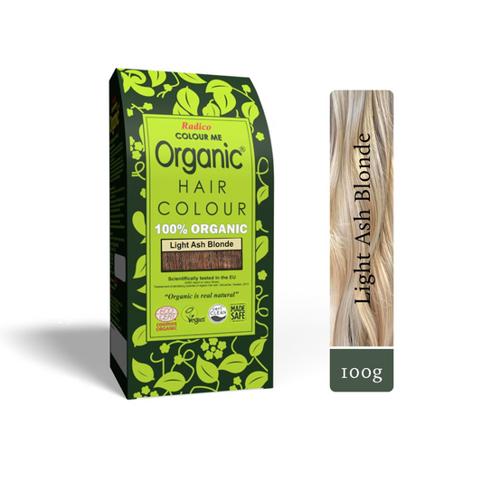 Light Ash Blonde – Organic Herbal Hair Color | Radico 100% Natural & Chemical-Free